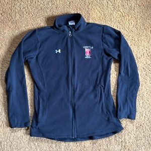 Under Armour Fleece Full zip. Women’s Medium. Black